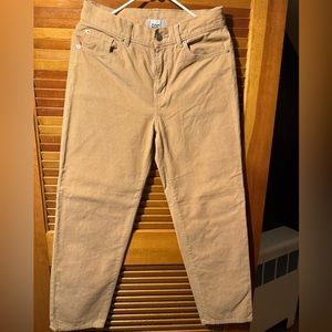 Corduroy pants from Urban Outfitters.